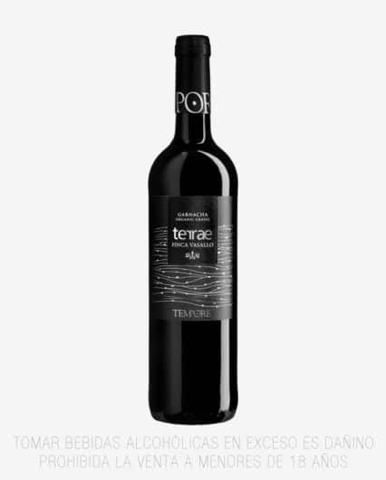 Botella de vino joven Terrae Finca Vasallo Garnacha