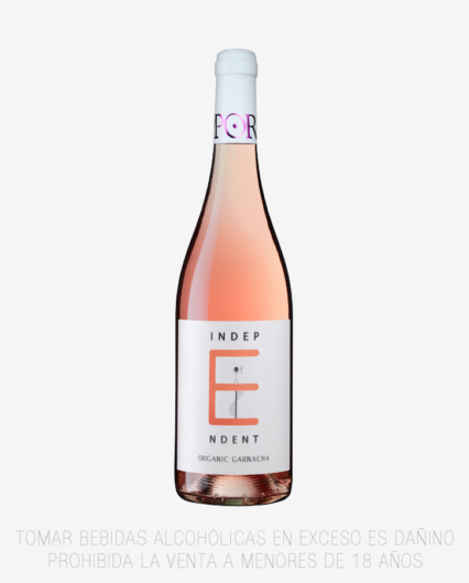 Botella de BE INDEPENDENT ROSADO.